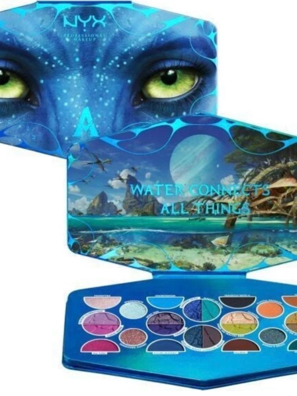 NYX Eyeshadow Avatar Way Of Water Colour Palette